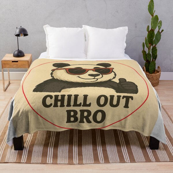 Item preview, #CHILL OUT BRO PANDA designed and sold by TIPOTENIOS.