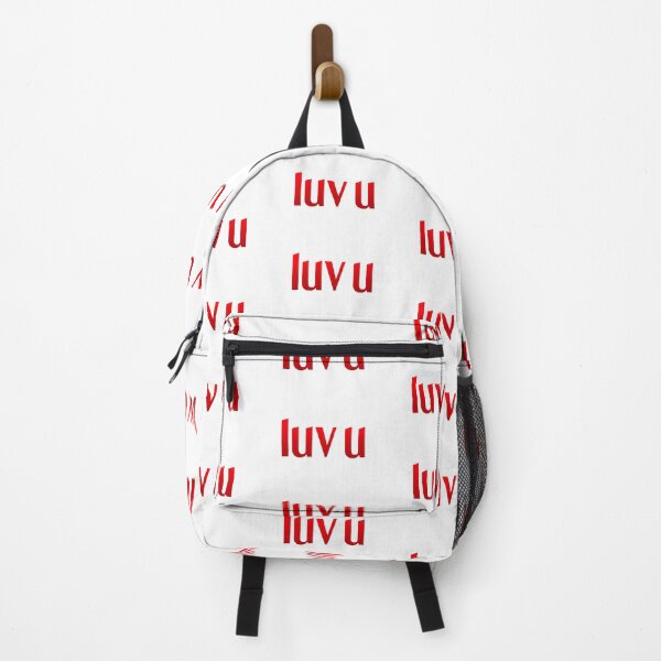 Item preview, Luv U, Red Simple Classy designed and sold by Memes N Lore .