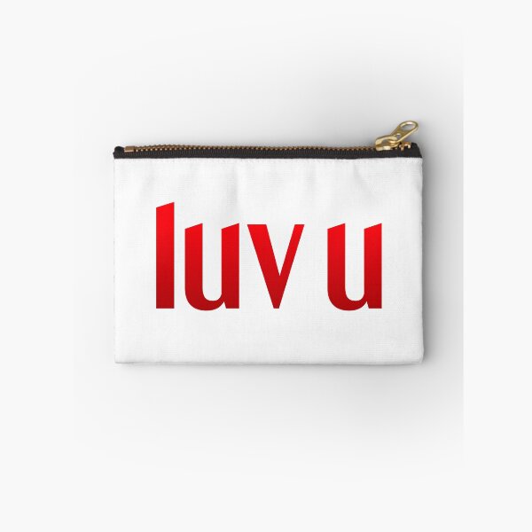 Item preview, Luv U, Red Simple Classy  designed and sold by Memes N Lore .
