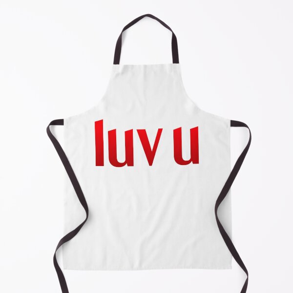 Item preview, Luv U, Red Simple Classy  designed and sold by Memes N Lore .