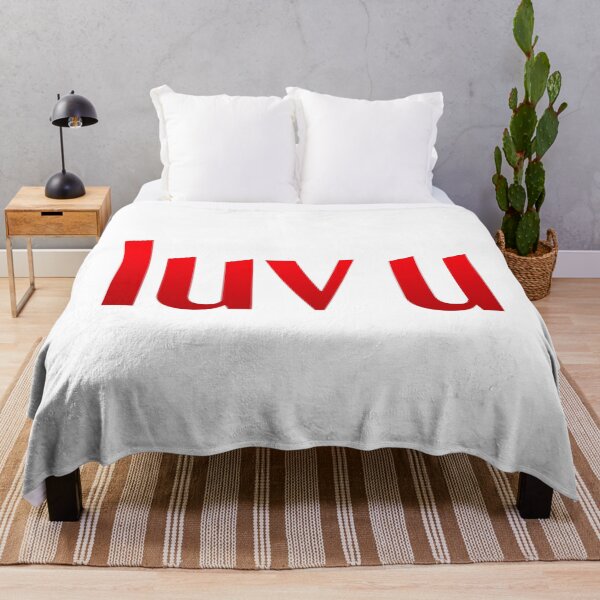 Item preview, Luv U, Red Simple Classy  designed and sold by Memes N Lore .
