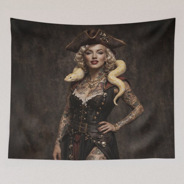 Item preview, Marilyn Monroe The Black Rose designed and sold by ivanvenerucci.