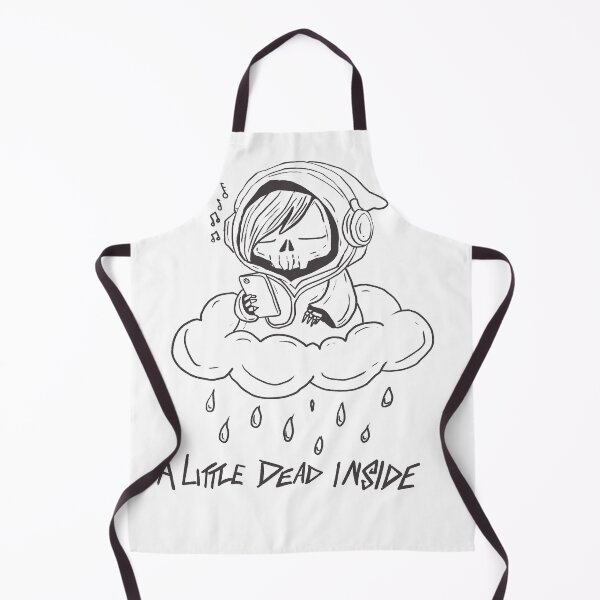 Item preview, A Little Dead Inside" – Emo Grim Reaper Sketch designed and sold by MAF_Merch.