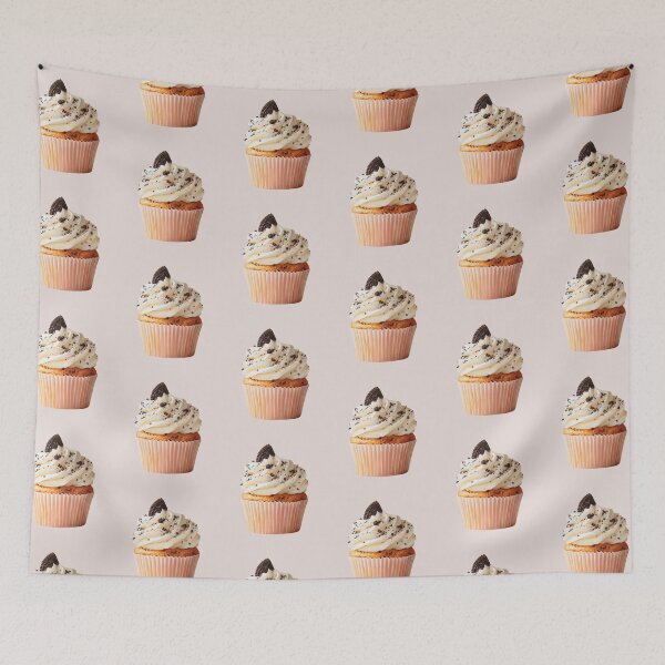 Item preview, Cookies and Cream Cupcake designed and sold by Violet Peonies.