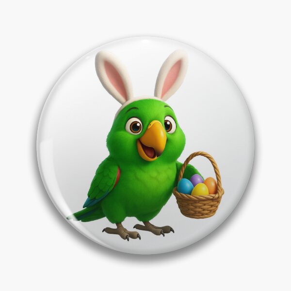Item preview, Easter Male Eclectus Parrot designed and sold by Sillytoe.
