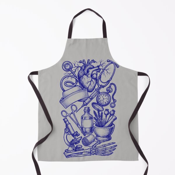 Item preview, Navy Blue Anatomy Blueprint - Clinical Medicine Art designed and sold by DigitalGlade.