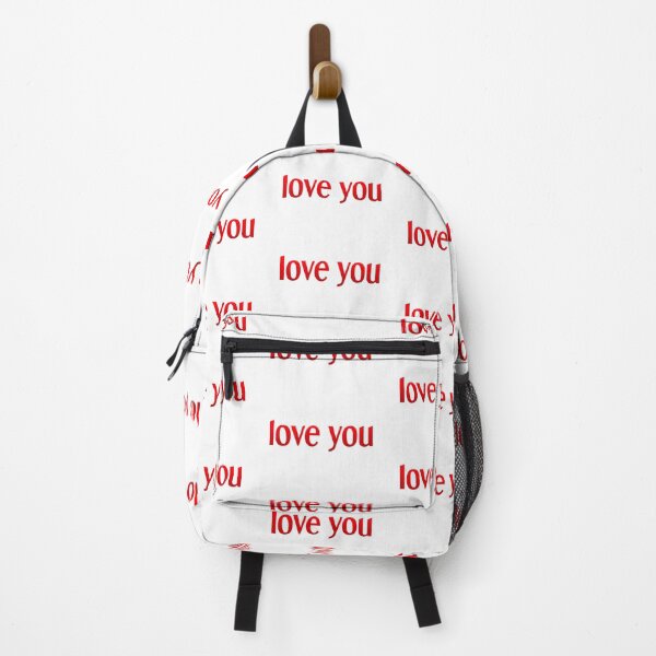 Item preview, Love You, Red Simple Classy designed and sold by Memes N Lore .