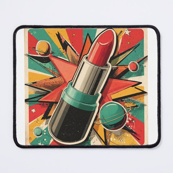 Item preview, Cosmic Kiss: Lipstick in Orbit designed and sold by ForeverPrintsOK.