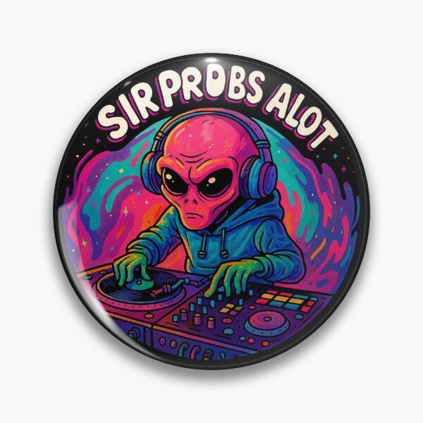 Item preview, The DJ from Beyond designed and sold by Cats and Other Things.