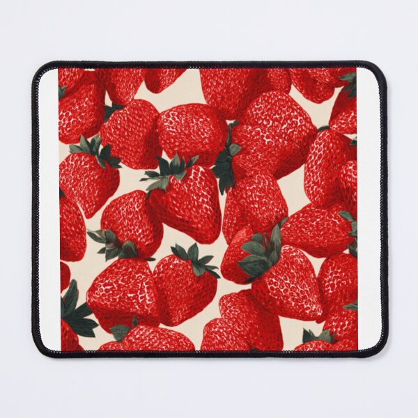 Item preview, Tasty strawberry pattern designed and sold by SmileshareShop.