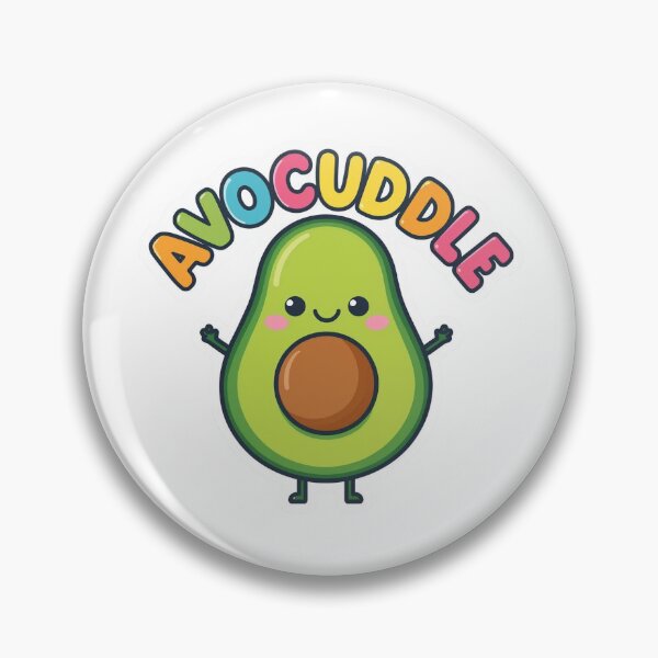 Item preview, Avocuddle Cute Avocado designed and sold by Erik Visnievskij.