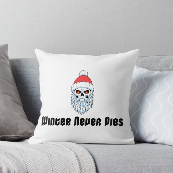 Item preview, Winter Never Dies – Frozen Beard Skull Winter Gothic Art designed and sold by GriferrStore.