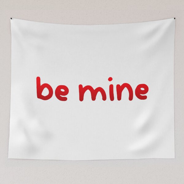 Item preview, Be Mine, Red Cute designed and sold by Memes N Lore .