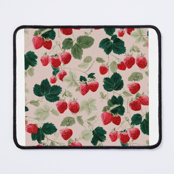 Item preview, Tasty strawberry pattern designed and sold by SmileshareShop.