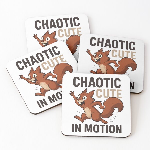 Item preview, Chaotic Cute Squirrel in Motion designed and sold by storelibertys.