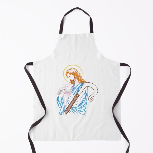 Item preview, Neon Jesus Graffiti Shepherd Art designed and sold by Color for Balance .
