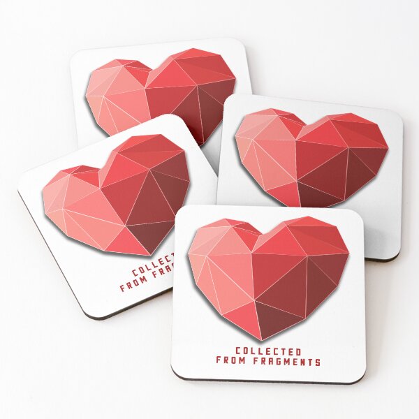Item preview, Red 3d heart Collected from fragments designed and sold by VitSArt.