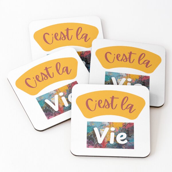 Item preview, "C'est La Vie" phrase artwork designed and sold by AndysTeeShop.