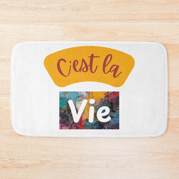 Item preview, "C'est La Vie" phrase artwork designed and sold by AndysTeeShop.