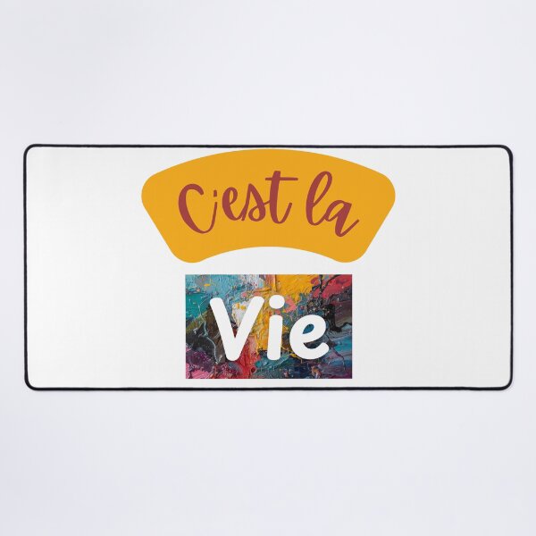 Item preview, "C'est La Vie" phrase artwork designed and sold by AndysTeeShop.
