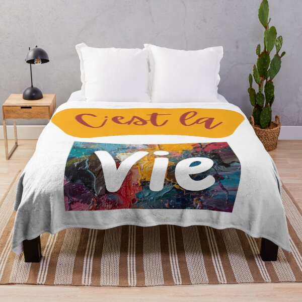 Item preview, "C'est La Vie" phrase artwork designed and sold by AndysTeeShop.