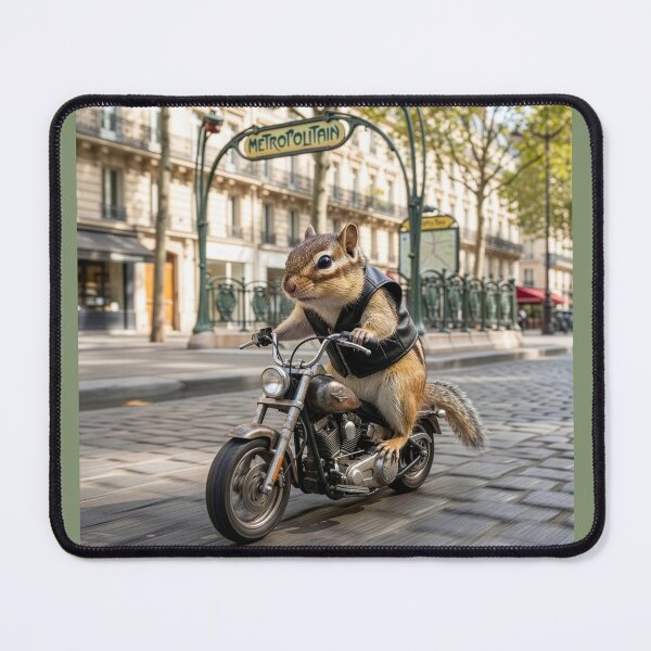 Item preview, Chipmunk Motors Through the Streets of Paris designed and sold by Tridentulus.