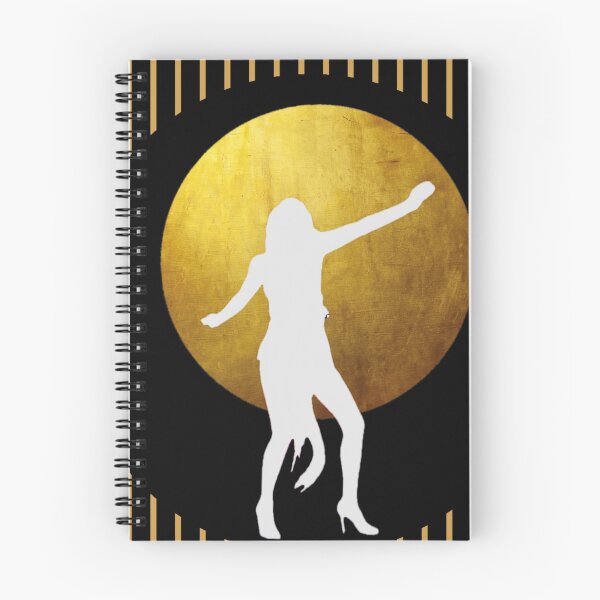 Item preview, Dancing Queen Rave Festival Black Gold Digital Collage designed and sold by Licorice Moon.