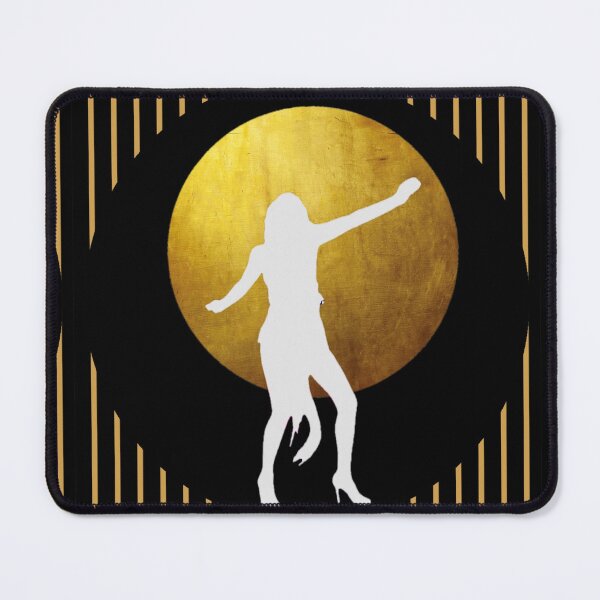 Item preview, Dancing Queen Rave Festival Black Gold Digital Collage designed and sold by Licorice Moon.