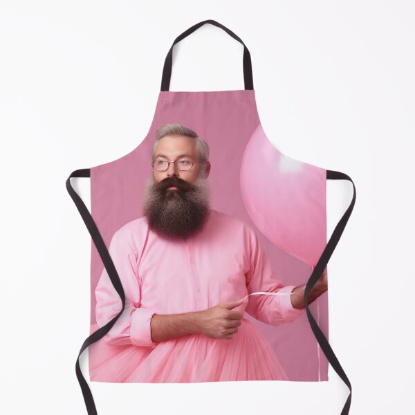 Item preview, Graceful Bearded Dancer with Pink Balloon designed and sold by anytka.