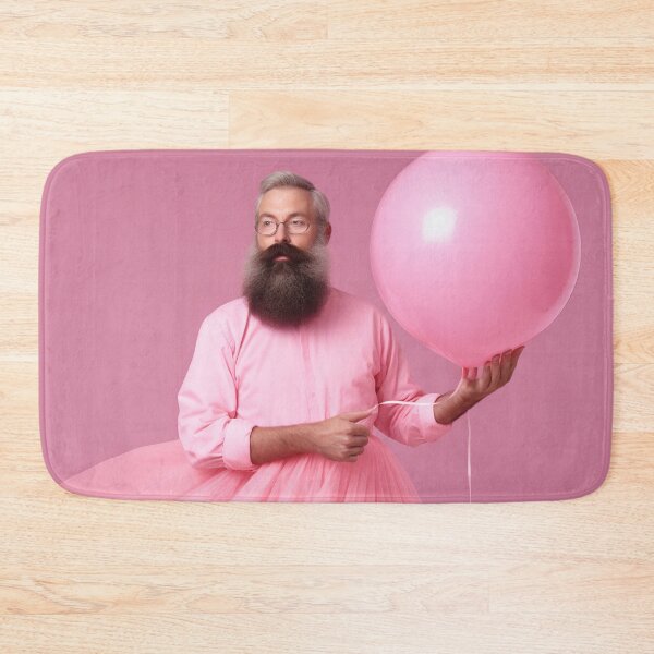 Item preview, Graceful Bearded Dancer with Pink Balloon designed and sold by anytka.
