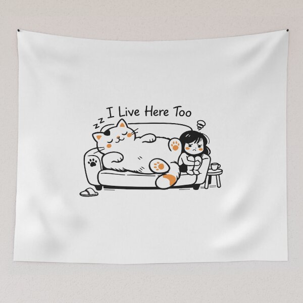 Item preview, I Live Here Too designed and sold by SnappyPNG.