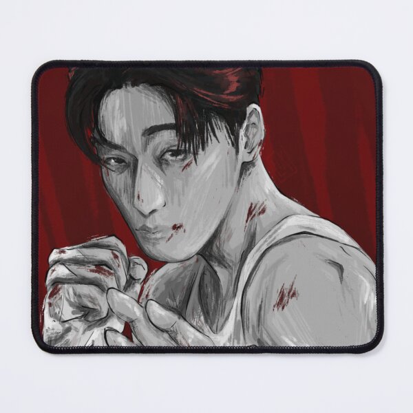 Item preview, "Left Hook, Right Hook" - ATEEZ SAN fighter designed and sold by MintyLix.