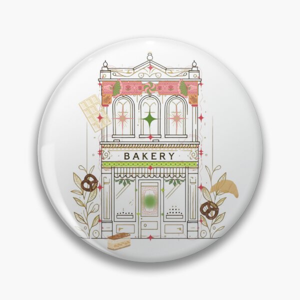 Item preview, Magical Bakery Illustration – Dreamy Cake Shop with Floating Desserts designed and sold by Sugar Wisdom .
