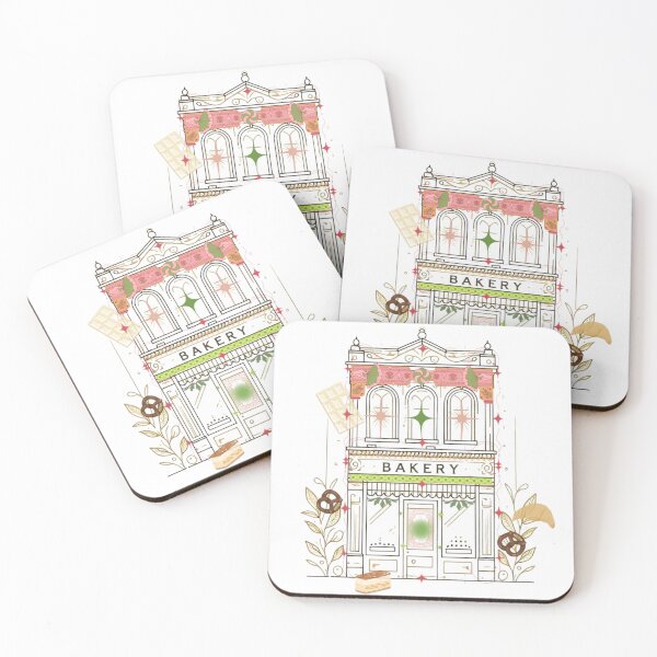 Item preview, Magical Bakery Illustration – Dreamy Cake Shop with Floating Desserts designed and sold by Sugar Wisdom .