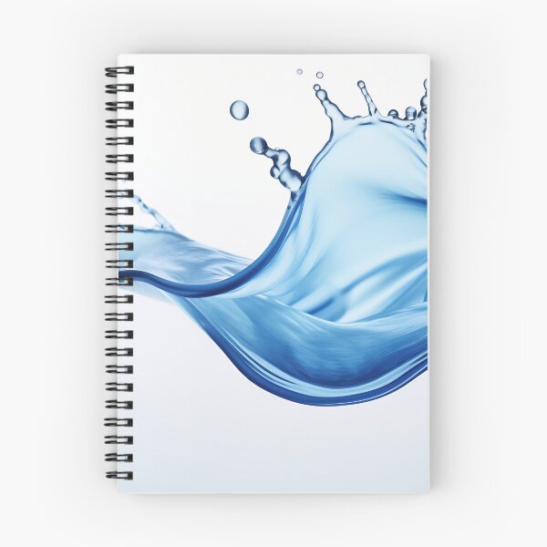 Item preview, Blue Water Elegance on White designed and sold by anytka.