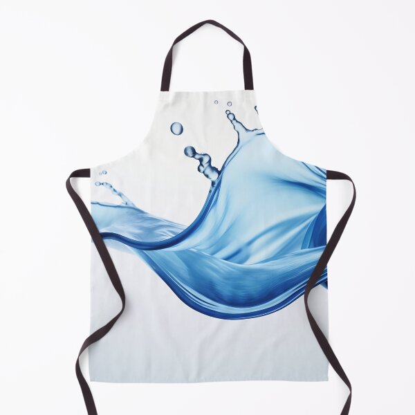 Item preview, Blue Water Elegance on White designed and sold by anytka.