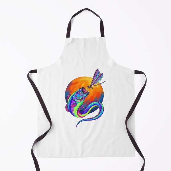 Item preview, Neon Eel Dragonfly Graffiti Art designed and sold by Color for Balance .