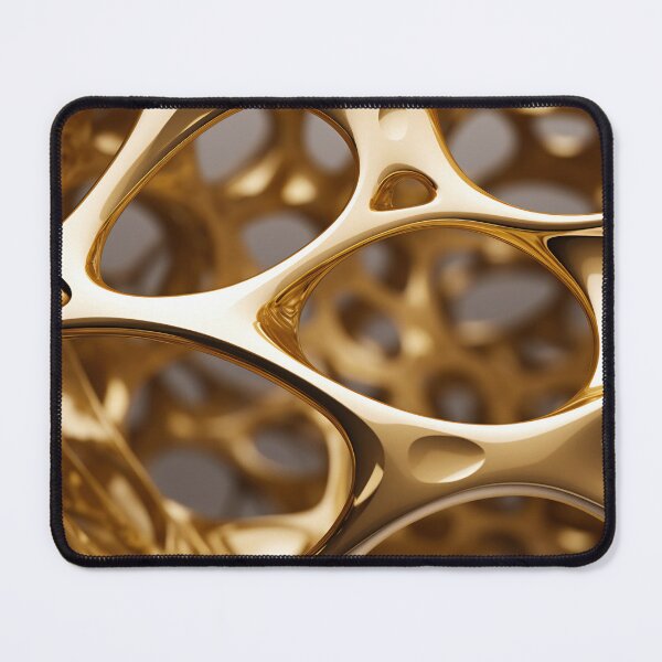 Item preview, Abstract Gilded Mesh designed and sold by anytka.