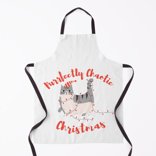 Item preview, Purrfectly Chaotic Christmas – Funny Cat Holiday Design Quote for Cat Lovers designed and sold by Artycom.