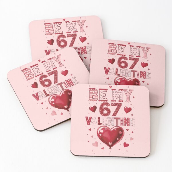 Item preview, Be My 67 Valentine Celebration Design  designed and sold by Syrupulse.