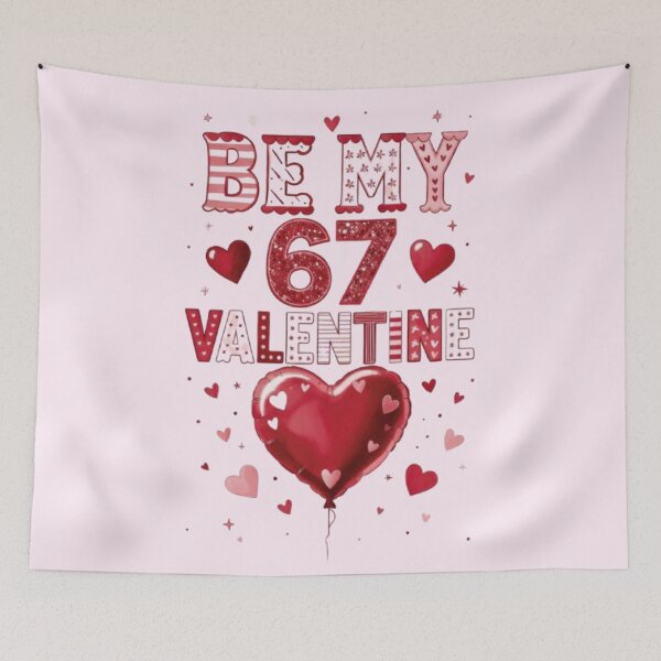 Item preview, Be My 67 Valentine Celebration Design  designed and sold by Syrupulse.