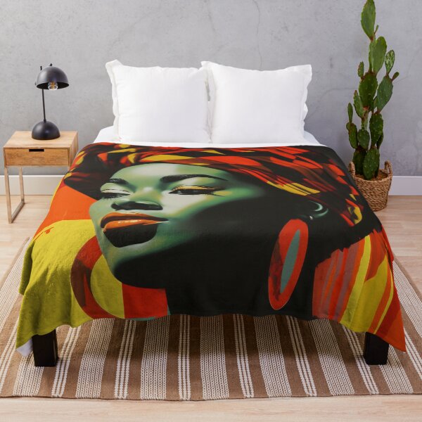 Item preview, Vibrant Essence: Abstract Portrait of a Woman designed and sold by anytka.