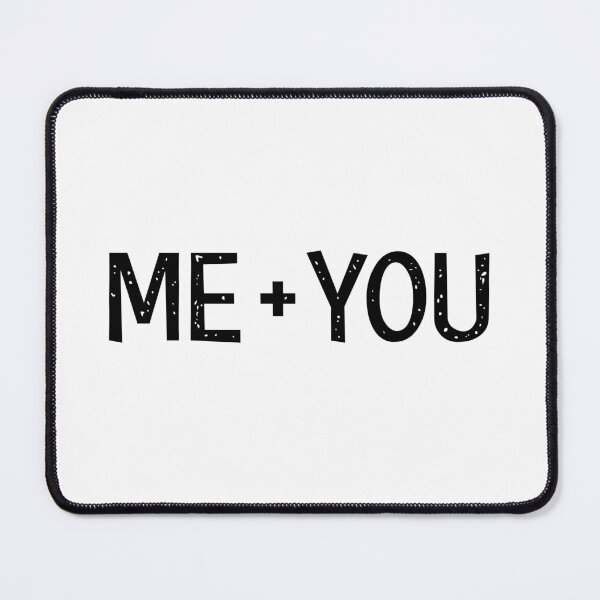 Item preview, Me + You, Love Typography  designed and sold by Memes N Lore .