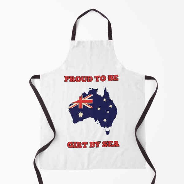 Item preview, Proud to be girt by sea - Australian Pride T Shirt designed and sold by Hintotees.