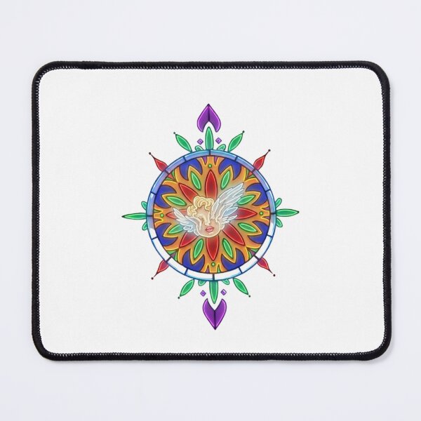 Item preview, Neon Angel Mandala Graffiti Art designed and sold by Color for Balance .