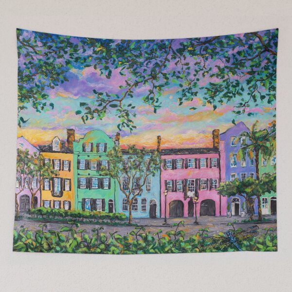 Item preview, Rainbow Row, Rainbow Sky designed and sold by fercaggiano.