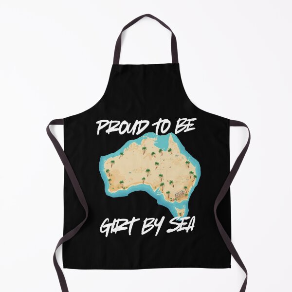 Item preview, Proud to be girt by sea - Australian Pride T Shirt designed and sold by Hintotees.