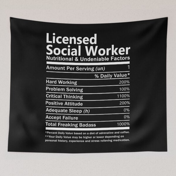 Item preview, Licensed Social Worker designed and sold by ginawilliams39.