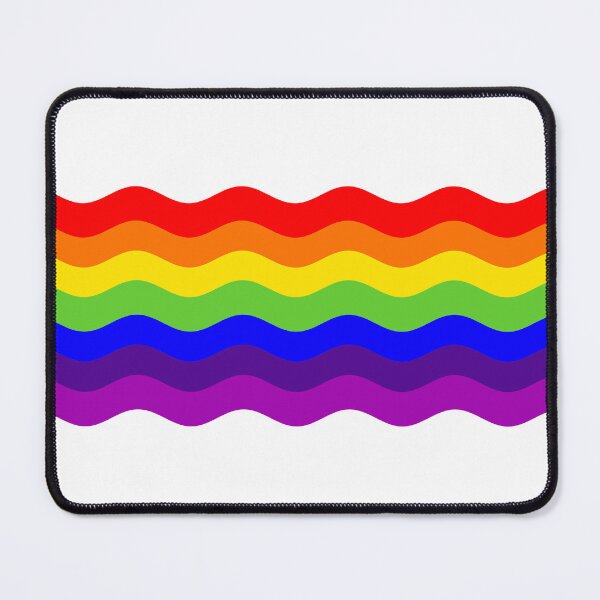 Item preview, Wavy Flag - Rainbow designed and sold by sillyjess.