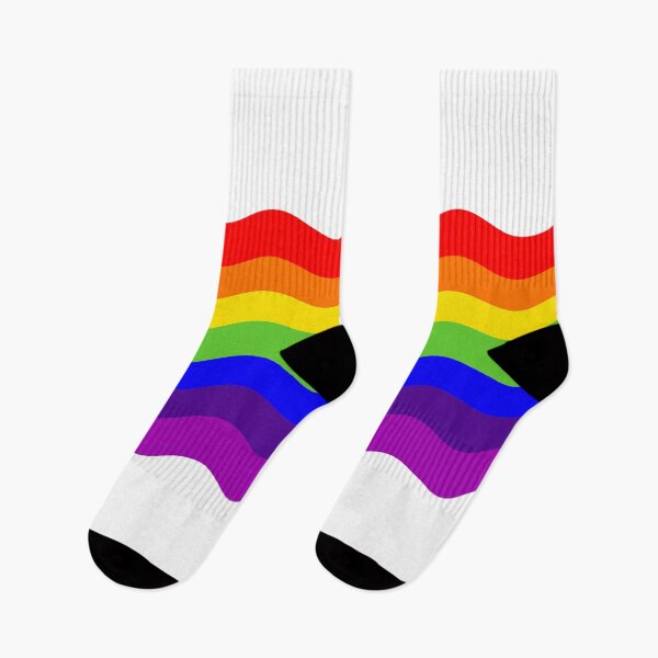 Item preview, Wavy Flag - Rainbow designed and sold by sillyjess.